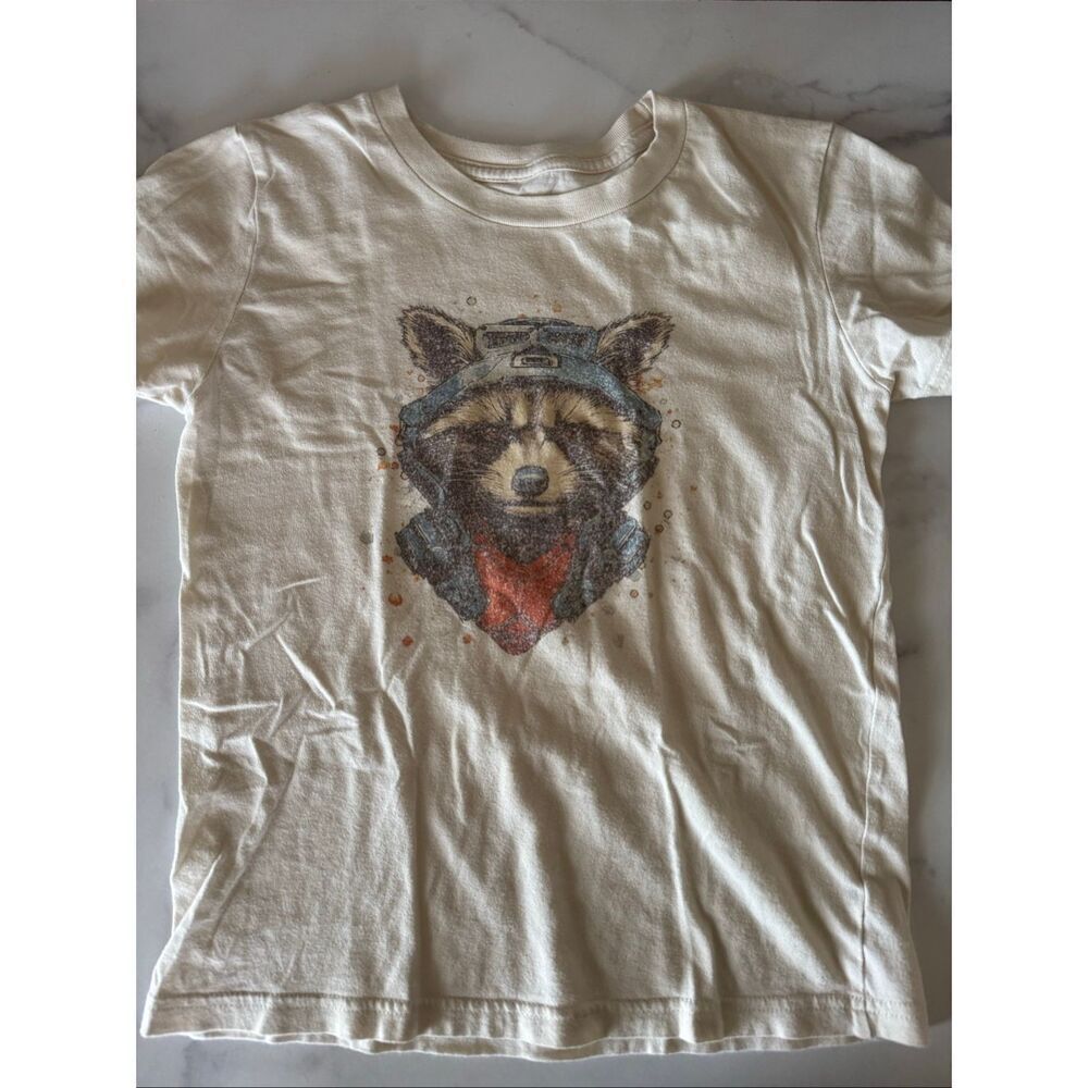 Rocket Guardians of the Galaxy Brand new tee shirt Etsy green short sleeve Bella